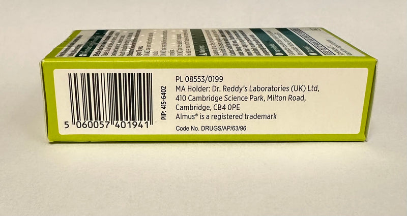 Almus Constipation Relief Gastro-Resistant Tablets 5 mg Bisacodyl - 3 x 20 Tablets - BeesActive Australia