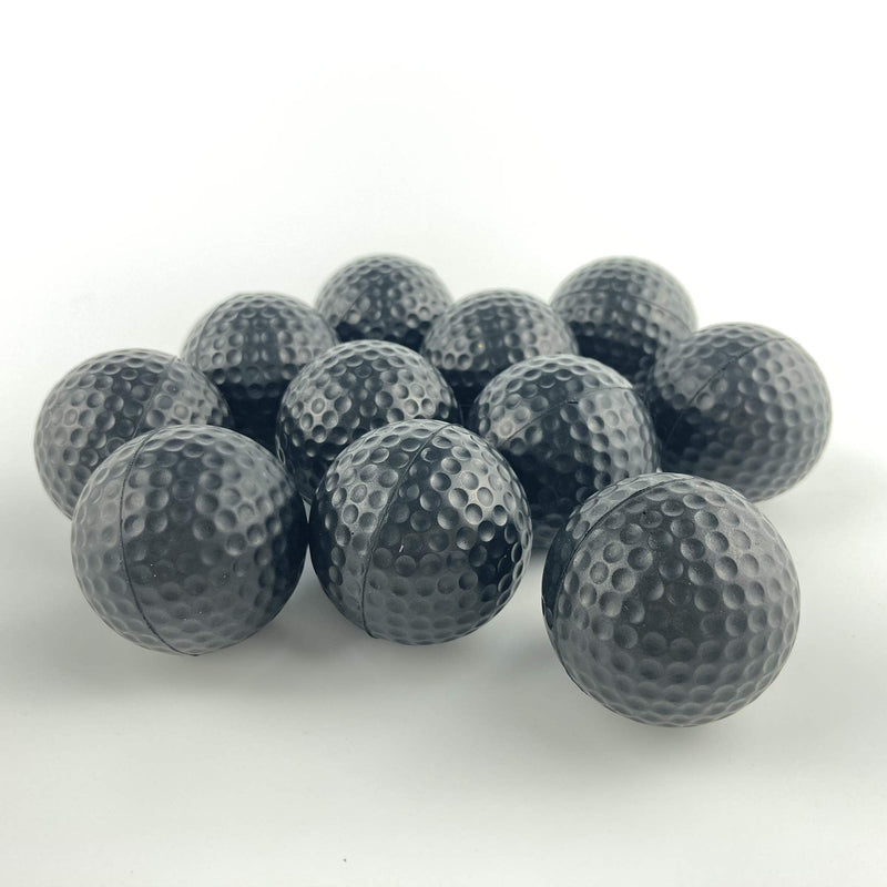 BCQLI Practice Golf Balls, Foam, 12 Count Black - BeesActive Australia