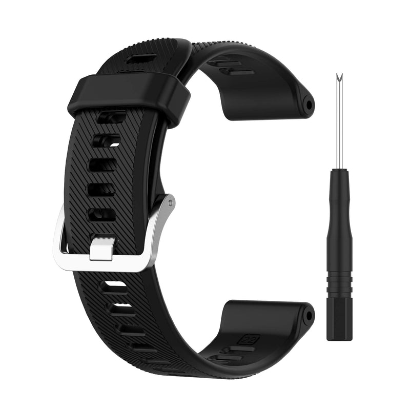 FitTurn Soft Colorful Silicone Watch Band Straps Compatible with Garmin Forerunner 945 LTE /935/745/Fenix 5plus/ Fenix 6/ Fenix 6 Pro/Approach S60 22mm Quick Release Replacement Bands (FourColors-A) FourColors-A - BeesActive Australia