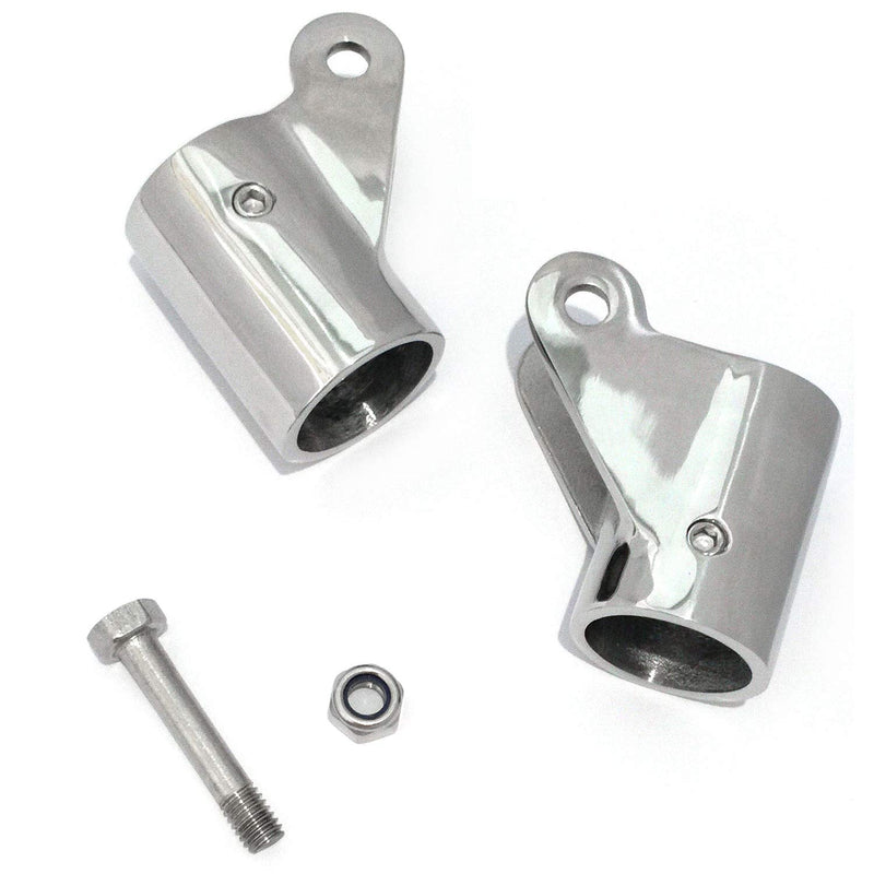 [AUSTRALIA] - NRC&XRC 316SS Boat Tube Connector,Boat Rail Fittings Folding Swivel Connector for 1" 7/8INCH O.D. Tube/Pipe of Marine Boat Yacht FOR 1 inch O.D Tube 