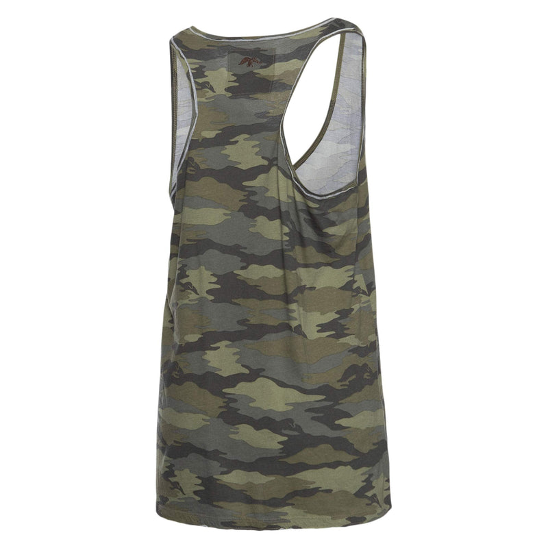 Duck and Buck Commander Women's Glendwood Camo Tank X-Small - BeesActive Australia