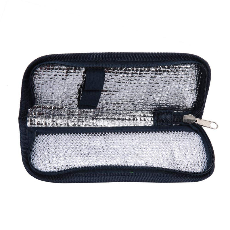 Diabetic Bag - Portable Insulin Cooler Bag Diabetic Patient Organizer Travel Insulated Case ( Color : Navy Blue ) - BeesActive Australia