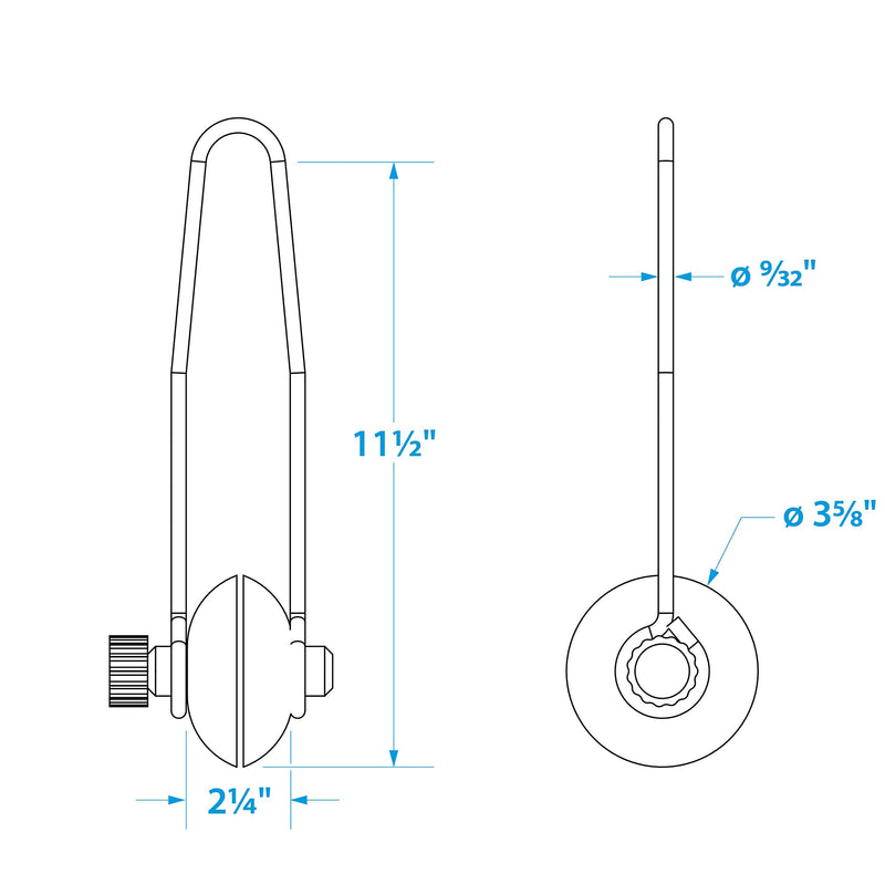 SEACHOICE 18301 ProFlo Universal Boat Round Motor Flusher Unspecified - BeesActive Australia