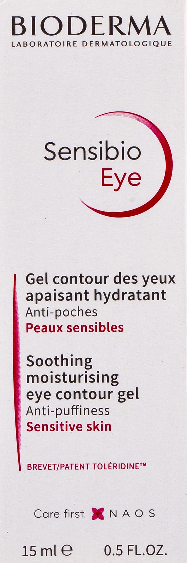 Bioderma - Eye Gel - Sensibio - Moisturizing and Visibly Reduces Fine Lines - Skin Soothing - Eye Gel for Sensitive Skin - BeesActive Australia