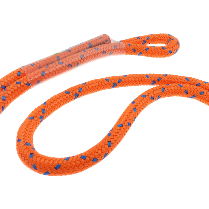GM CLIMBING 8mm (5/16") Prusik Loop Pre-Sewn 18 inches / 24 inches Fluorescent Orange-24 inch | One Unit - BeesActive Australia