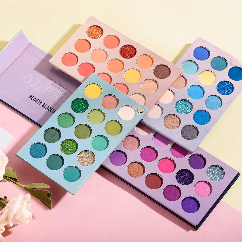 Color Board Eyeshadow Palette Eyes Shadow 60 Color Makeup Palette Highlighters Eye Make Up High Pigmented Professional Eye Shadow Mattes and Shimmers Long Lasting Blendable Waterproof Color Board-60 Colors - BeesActive Australia