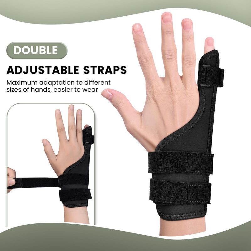 EDNYZAKRN Upgrade Pinky Finger Splint, Trigger Finger Splints for Little Finger, Pinky Brace Wrist Support for Carpal Tunnel Arthritis Tendonitis - BeesActive Australia