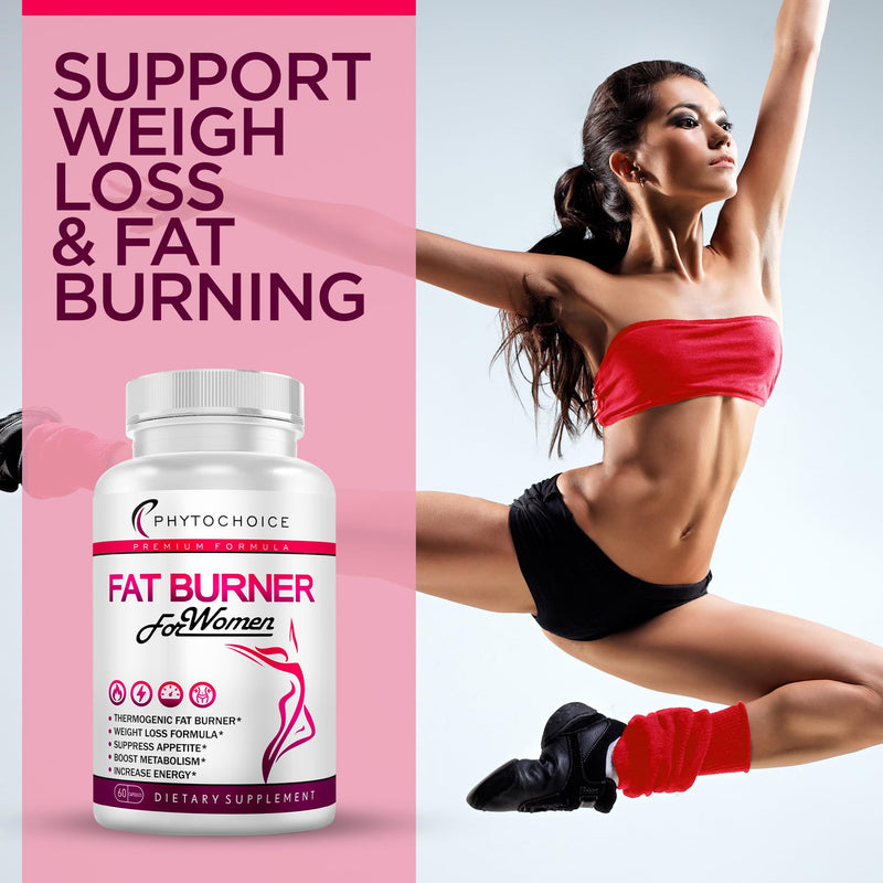 Best Diet Pills that Work Fast for Women-Natural Weight Loss Supplements-Thermogenic Burning for Women-Appetite Suppressant Carbohydrate Blocker Metabolism Booster-Belly Fat Burner 60 Count (Pack of 1) - BeesActive Australia