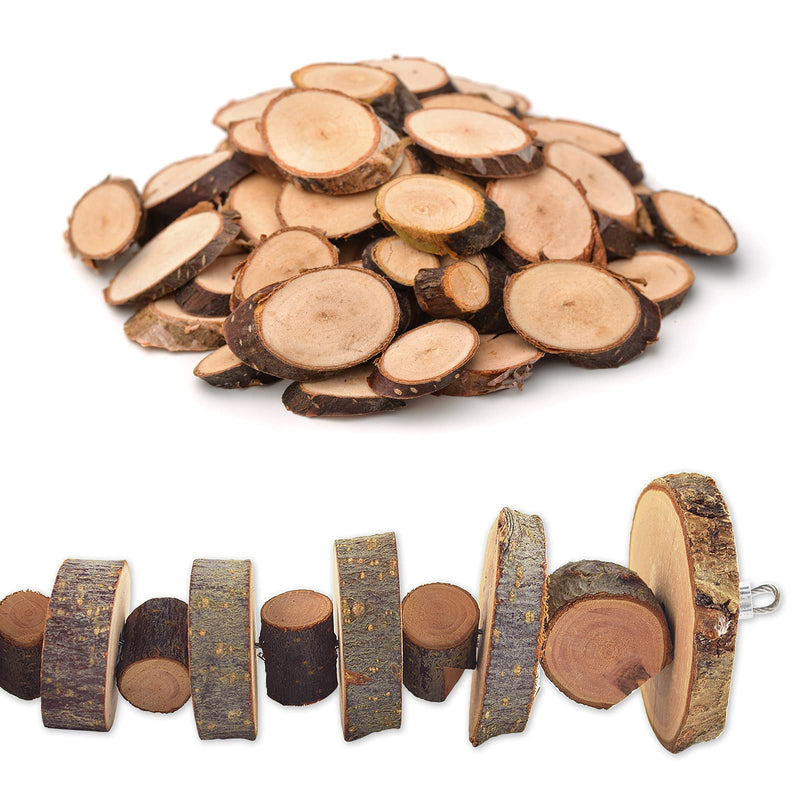 Natural Organic Apple Wood Chew Toys, 2 Pack Small Animal Snacks Toys Suitable for Bunny, Chinchilla, Guinea Pigs, Hamsters Teeth Grinding - BeesActive Australia