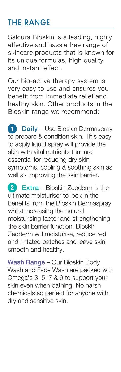 Salcura Natural Skin Therapy, Bioskin Zeoderm Skin Repair Moisturiser, Including Natural Ingredients Relieves Itchiness & Soothes Irritation, Ideal For Severely Dry & Dehydrated Skin 150ml - BeesActive Australia