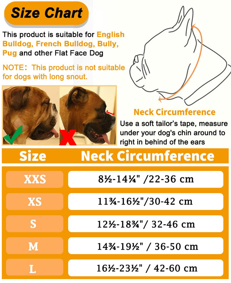 French Bulldog Muzzle, Short Snout Dog Muzzle for Shih Tzu English Bulldog, Mesh Dog Muzzle with Tongue Out Design, Flat Face Dog Muzzle for Biting Chewing Grooming S Grey - BeesActive Australia