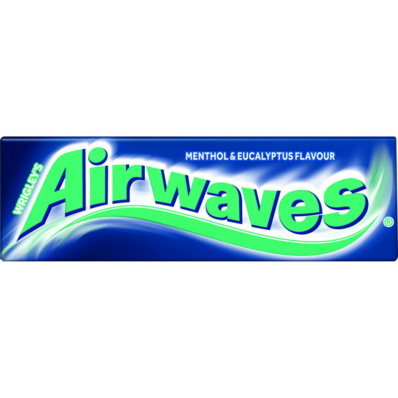 Airwaves Menthol & Eucalyptus Sugar Free Gum - Box of 30 10 Count (Pack of 30) - BeesActive Australia