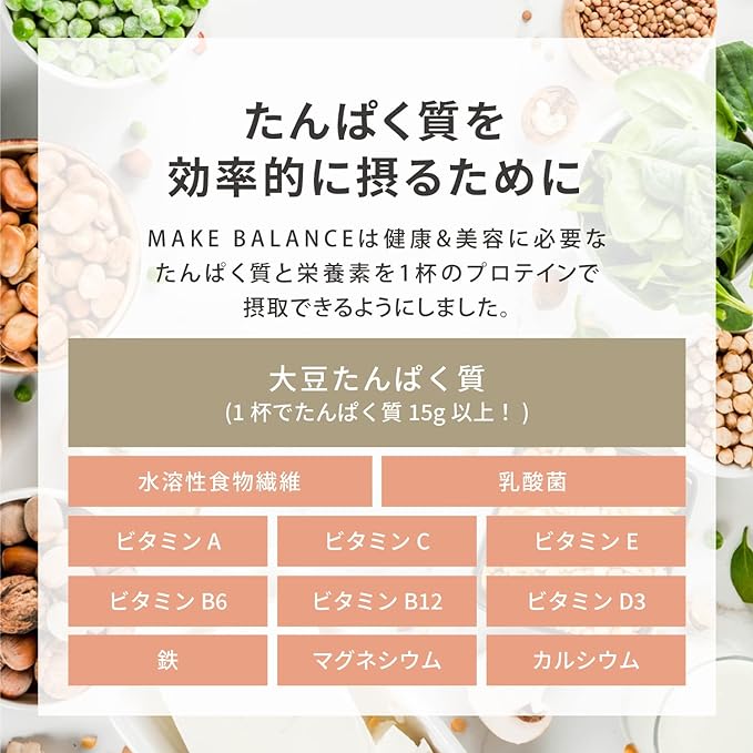 FIXIT Soy Protein Protein Soy MAKE BALANCE 1kg Cocoa Made in Japan (Cocoa) - BeesActive Australia