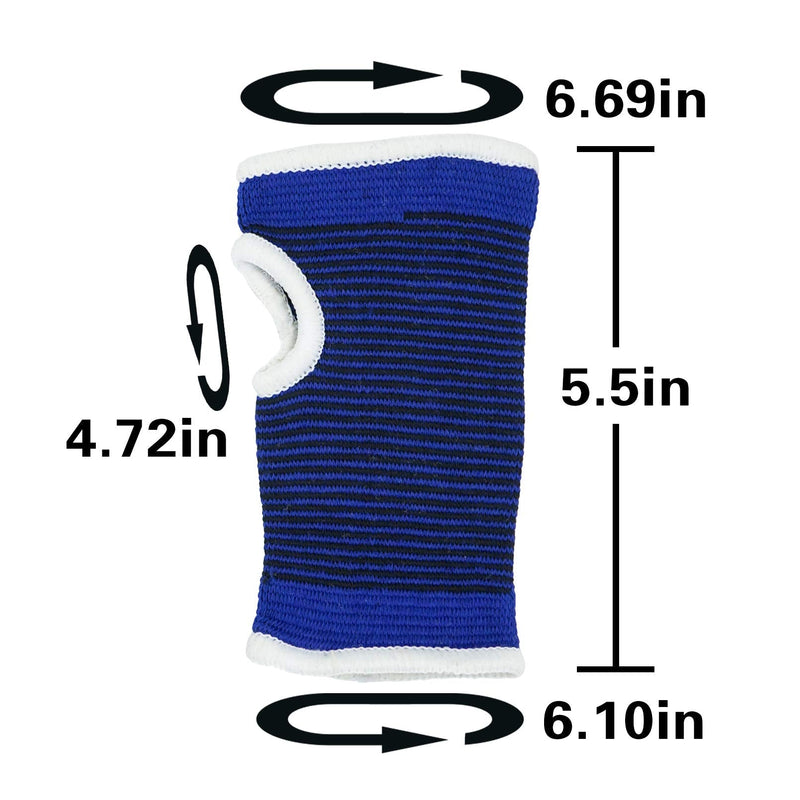 Luwint Kids Hand Wrap - Knitted Palm Sleeve Wrist Brace Hand Protection Support for 7-14 Years, 1 Pair - BeesActive Australia