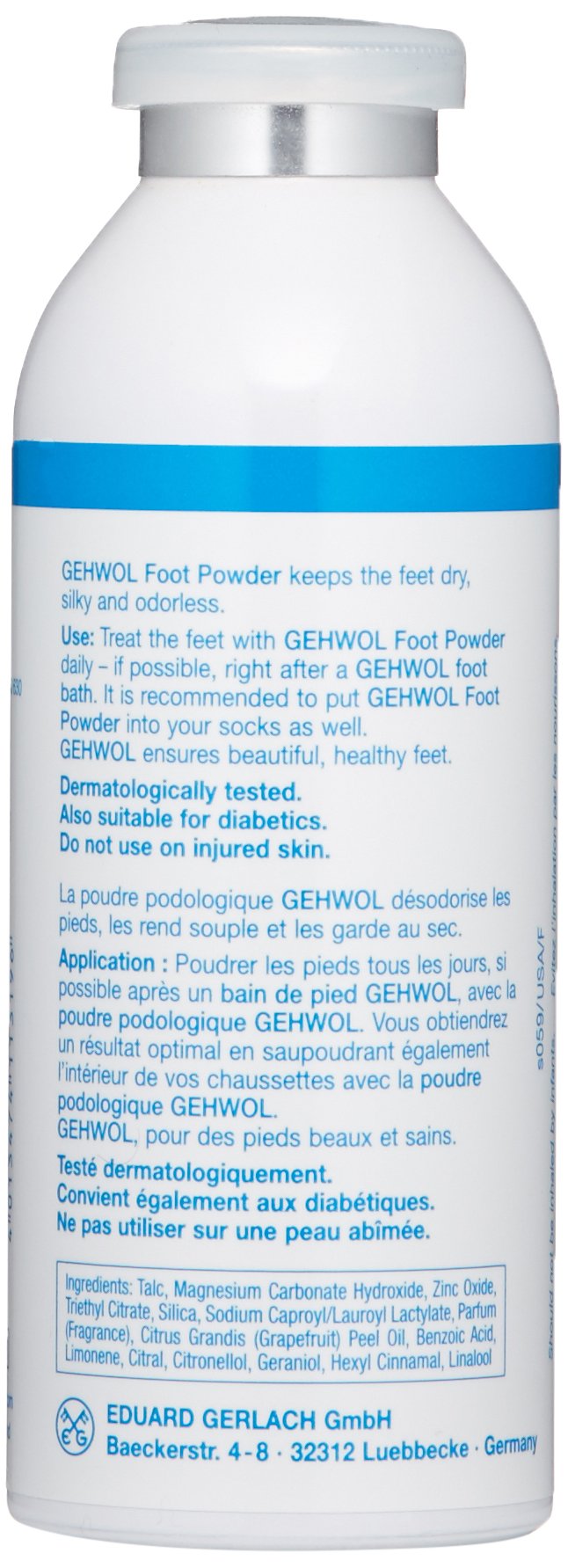 GEHWOL Foot Powder, 3.5 oz - BeesActive Australia