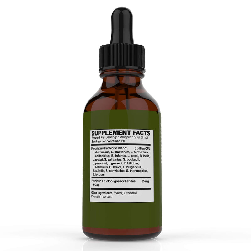 Probiotics for Dogs and Cat Probiotics -- 120 Servings (1/2ml). 100% Natural Digestive Enzymes for Gas Relief and Healthy Digestion. Prebiotics via Liquid Vitamins for Constipation & Leaky Gut - BeesActive Australia