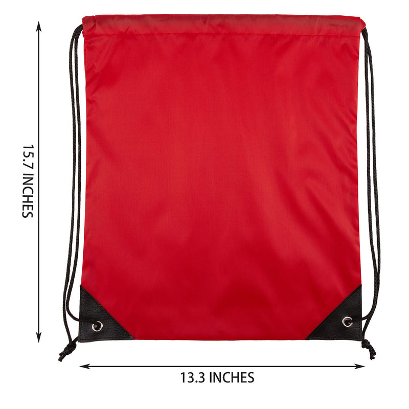 Vorspack Drawstring Backapcks Bulk String Bags Customized Bags for Party Gym Sport Trip 10 Colors 10 PCS - BeesActive Australia