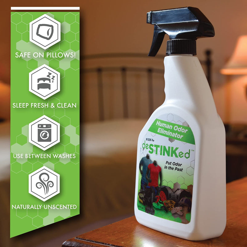 deSTINKed Life Combo: Human & Pet Odor Eliminator | 24oz each | Made in USA - BeesActive Australia
