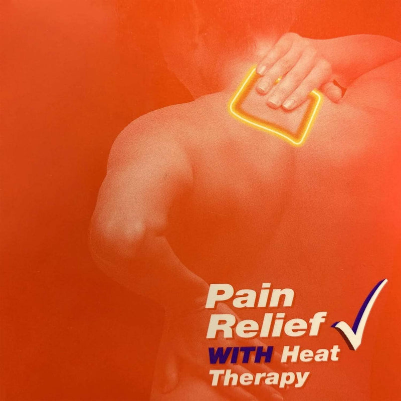 Deep Heat Pain Relief Heat Patches | Pain Relief with Heat Therapy | 4 Patches (Pack of 2) - BeesActive Australia