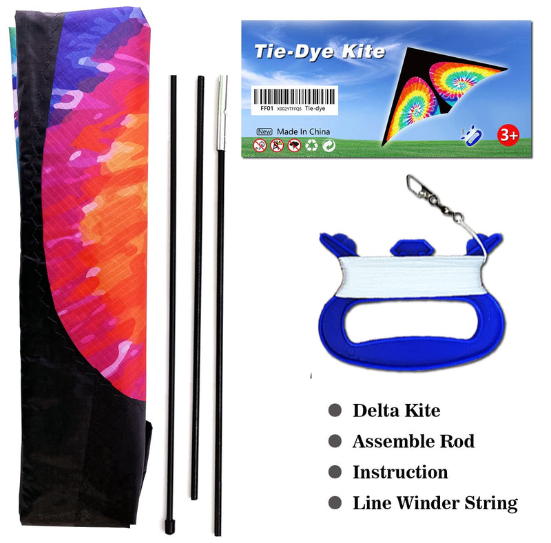 LANRUI Delta Kite for Kids & Adults, Extremely Easy to Fly Kite, Best Kite for Beginner,Kites for Kids Ages 4-8 - BeesActive Australia