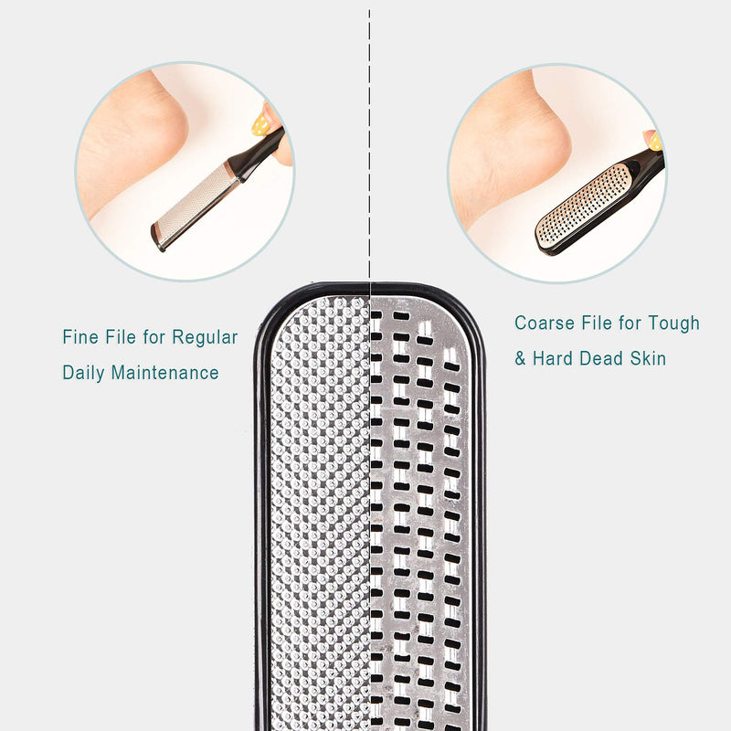 Lanvier Foot File Rasp Kits Professional Pedicure Tools to Remove Callus, Dead Skin and other Foot Care for Women Men Home - BeesActive Australia