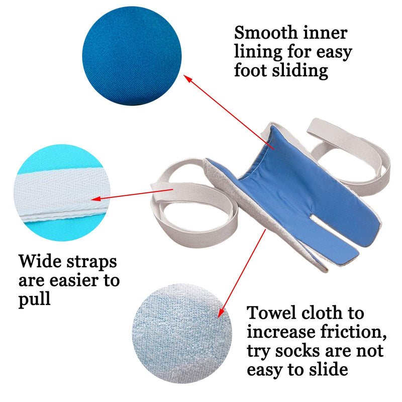 Dressing aid for socks and stockings, sock puller, sock dressing aid for elderly, disabled - BeesActive Australia