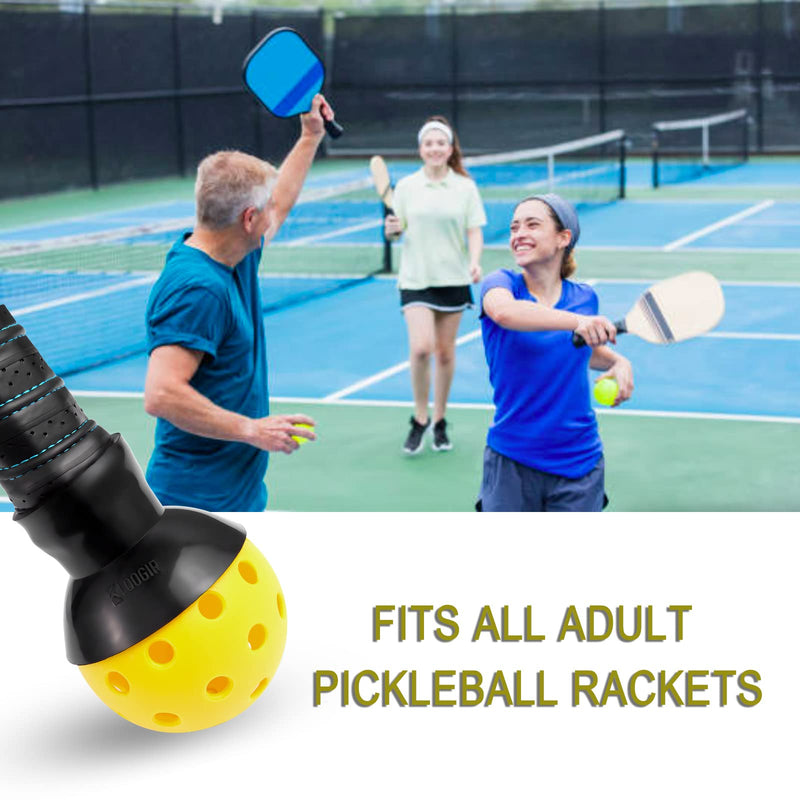 Pickleball Ball Retriever Picker Upper: Fits All Standard Pickleball Paddles, Easy Attaches to Pickleball Paddles, The Easy Way to Pick Up Pickleball Balls Without Bending Over, Black - BeesActive Australia