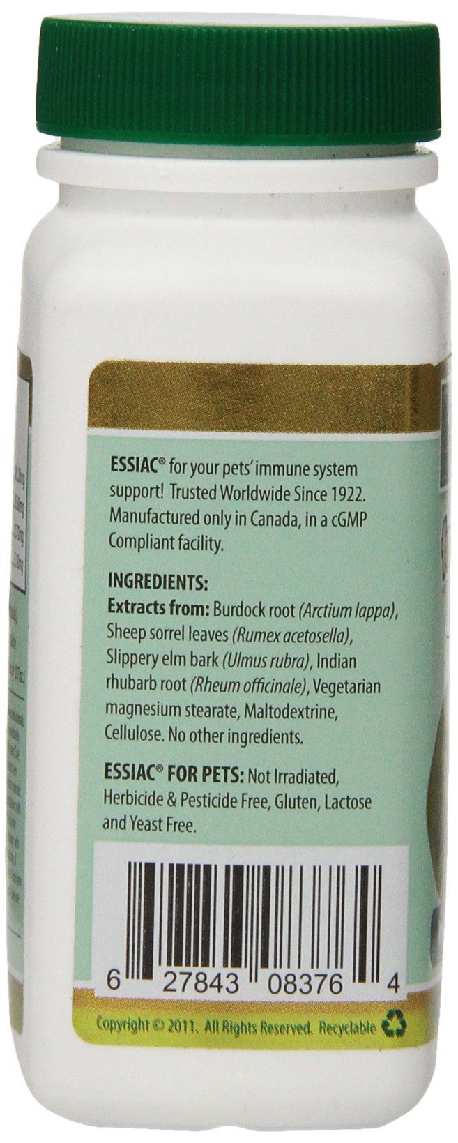 Essiac International Herbal Supplement for Pets, 60 Capsules - BeesActive Australia