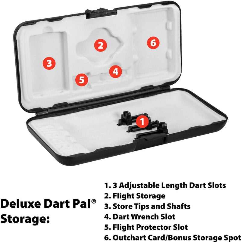 Viper Diamond 90% Tungsten Soft Tip Darts with Storage/Travel Case 16-Gram Black Rings and Flights - BeesActive Australia