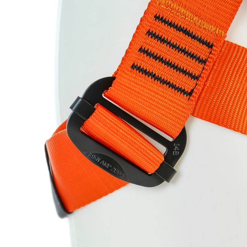 Fusion Climb Centaur Kiddo Half Body Children's Climbing Harness Ultra Light, Blue/Orange, 8 x 18 x 10 inches - BeesActive Australia