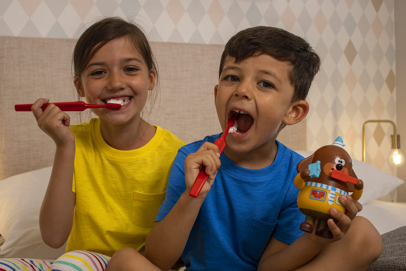 Hey Duggee 539 2146 EA Toothbrush and Handwashing Time with Duggee, Brown - BeesActive Australia