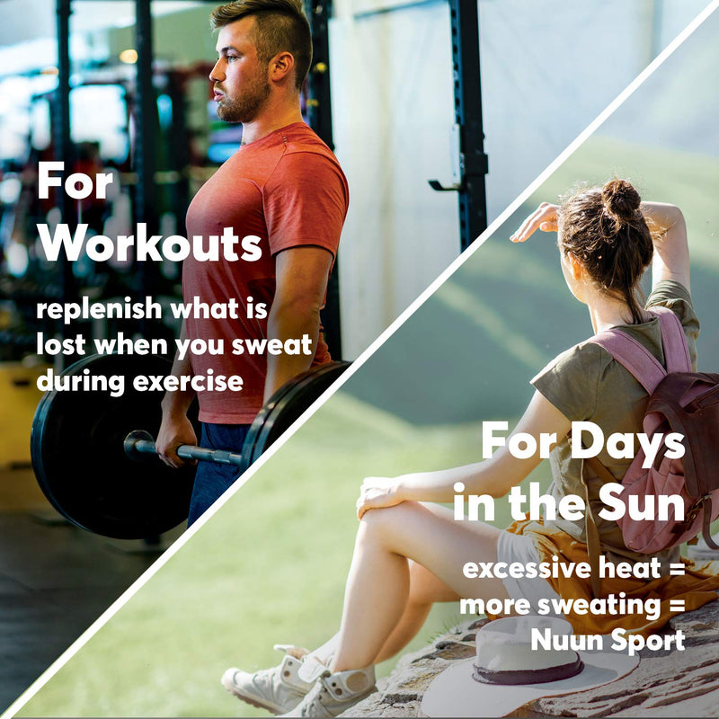 Nuun Sport: Electrolyte Drink Tablets, Tri-Berry,10 Count (Pack of 4) - BeesActive Australia