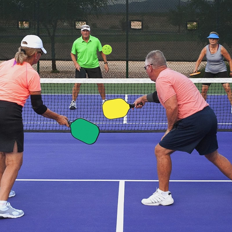 Eupboron 12 Pack Pickleball Balls Outdoor 40 Holes Training Pickle Ball - BeesActive Australia