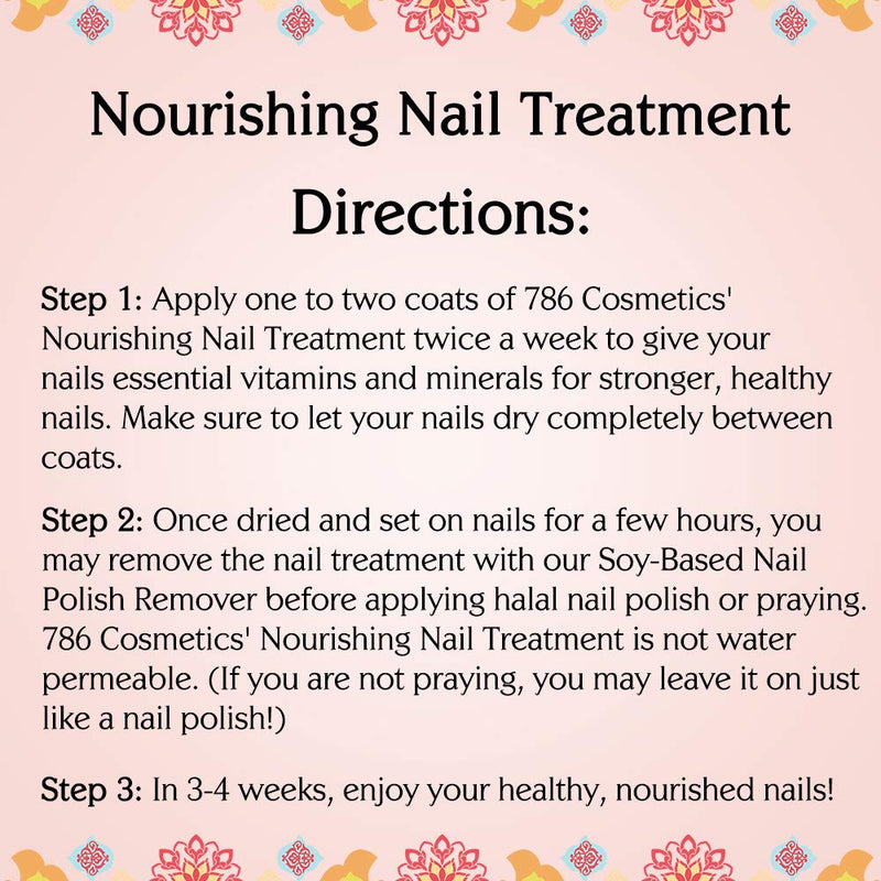 786 Cosmetics - Nourishing Nail Treatment, Smoothes and Nourishes Nails to Make Healthy and Strong Nails, Essential Vitamins and Minerals, Strengthens Nails, Healthier Nails, Helps With Nail Growth - BeesActive Australia