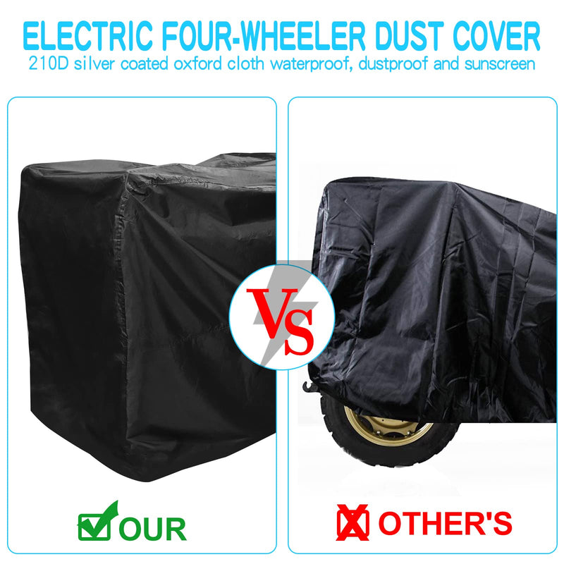 Mobility Scooter Cover Waterproof, Wheelchair Waterproof Heavy Duty Storage Rain Cover 140x 66x 91cm - BeesActive Australia