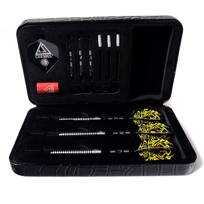 [AUSTRALIA] - CUESOUL Tungsten Steel Tip Darts- Precise Barrels 18 19 21 24 Grams 25 Grams-Luxury Case 