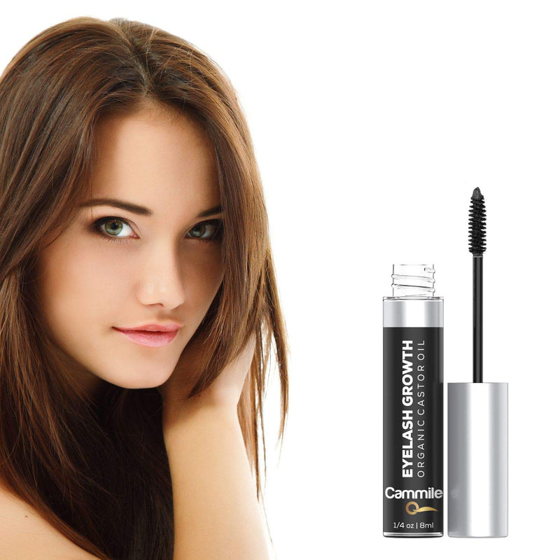 Eyelash Growth - Organic Castor Oil - Grow Longer Lashes & Fuller Eyebrows - Use As An Eyelash Serum - A Natural Solution for Eyebrow and Eyelash Regrowth! - BeesActive Australia