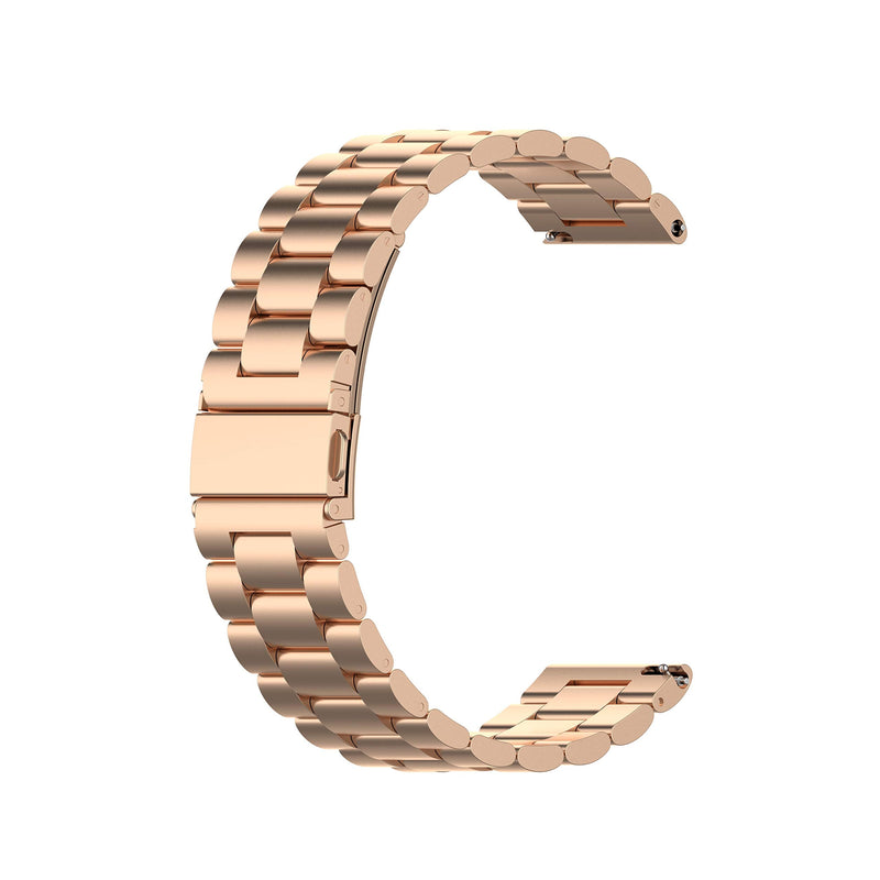 FitTurn Bands Compatible with Garmin Venu 2s SmartWatch -Replacement Classic Stainless Steel Metal WatchBand for Venu 2s SmartWatch (Rosegold) RoseGold - BeesActive Australia