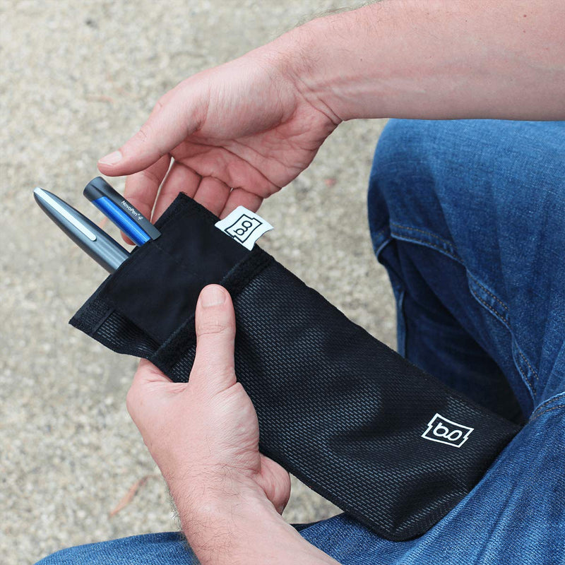 Glucology™ Insulin Cooling Wallet Pouch | No Ice Pack or Batteries Needed | New Innovative Technology | Perfect for Travel | Duo Pen Pouch, Black - BeesActive Australia