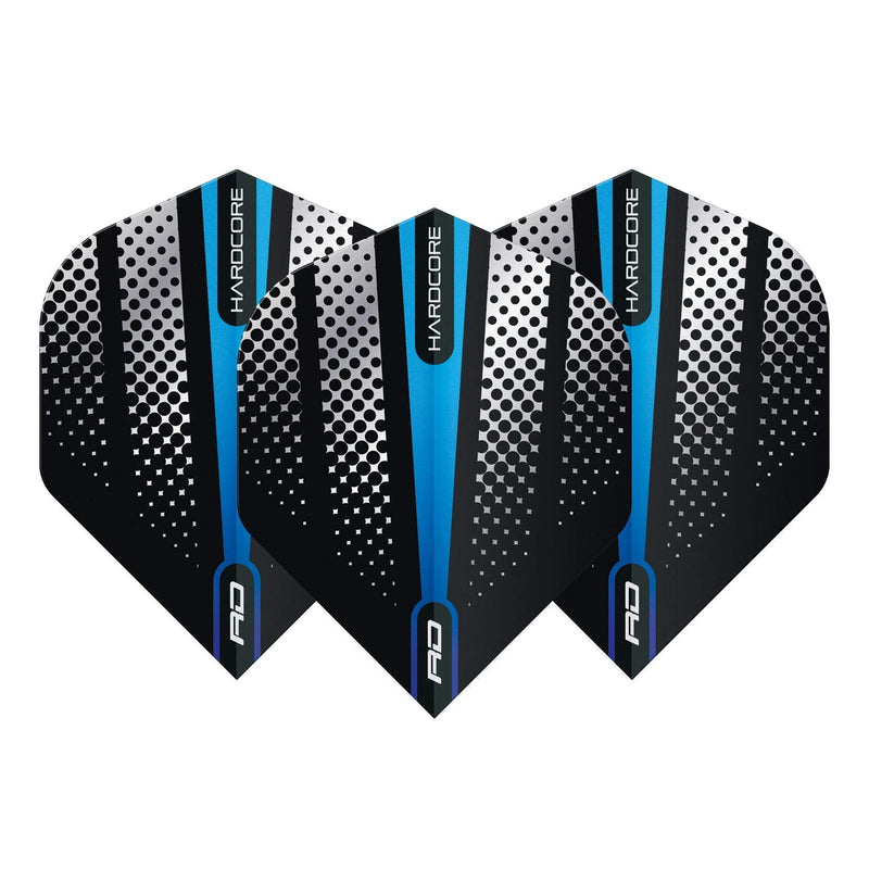 RED DRAGON Hardcore Radical Dart Flights - 4 Sets Per Pack (12 Dart Flights in Total) - BeesActive Australia
