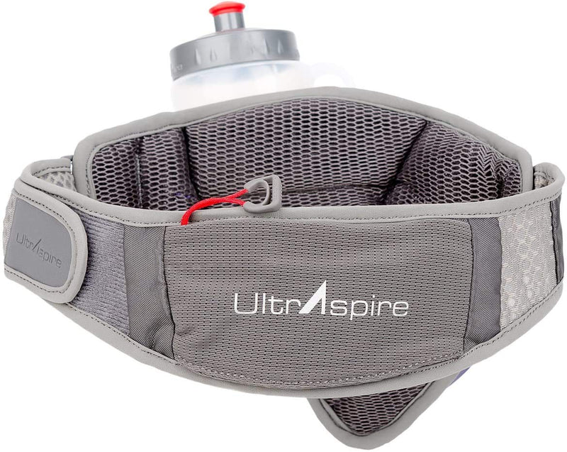 Ultraspire Nerve Hydration Running Trail MBS Waist Belt Pack with 20 oz Bottle, Purple (XL) - BeesActive Australia