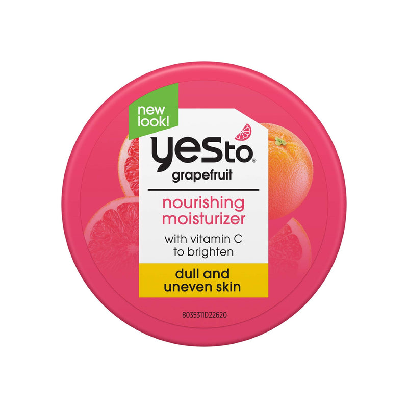Yes To Grapefruit Brightening Vitamin C Nourishing Moisturizer 1.7 Fl Oz I Dull & Uneven Skin I Moisturize & Replenish Skin I Coconut Oil + Shea Butter + Cocoa Butter I 95% Natural Ingredients - BeesActive Australia
