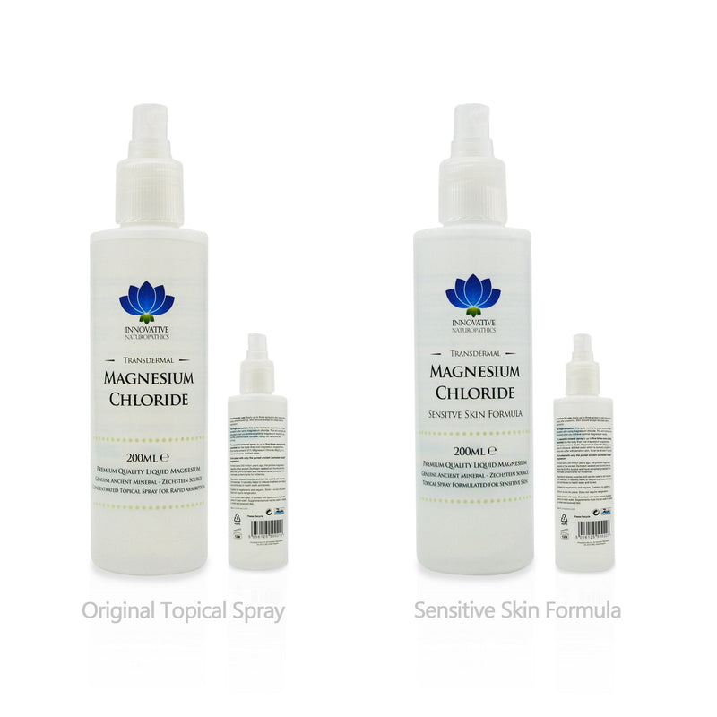 Magnesium Oil Spray - Pure Magnesium Chloride - Ancient Zechstein Source (Pure Magnesium Oil 200ml) Pure Magnesium Oil 200ml - BeesActive Australia