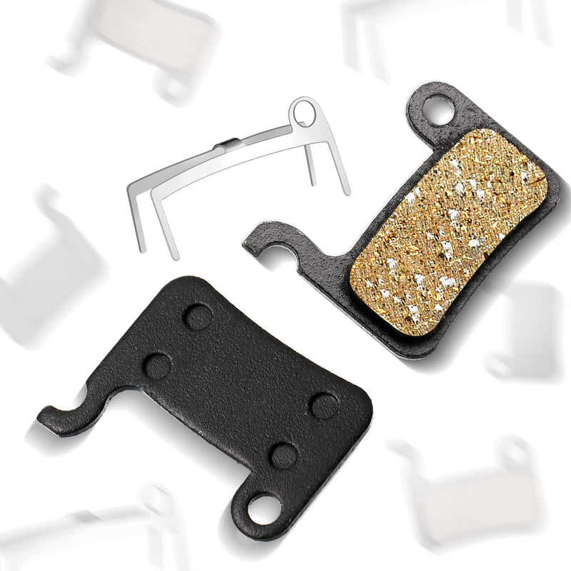6 Pairs Resin Brake Pads Bicycle Disc Brake Pads Compatible with Shimano Deore XT XTR LX SLX Hone Alfine Saint Disc Brake - BeesActive Australia