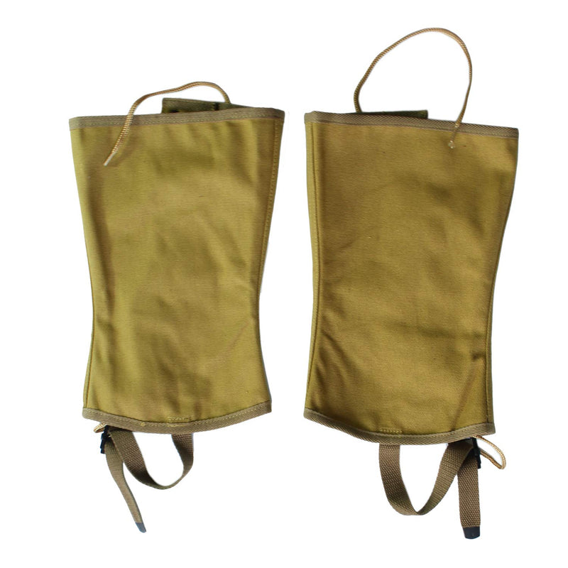 WWII U.S. Soldier WW2 US Leggings Grey Gaiters Puttee Canvas Material Reproduction - BeesActive Australia