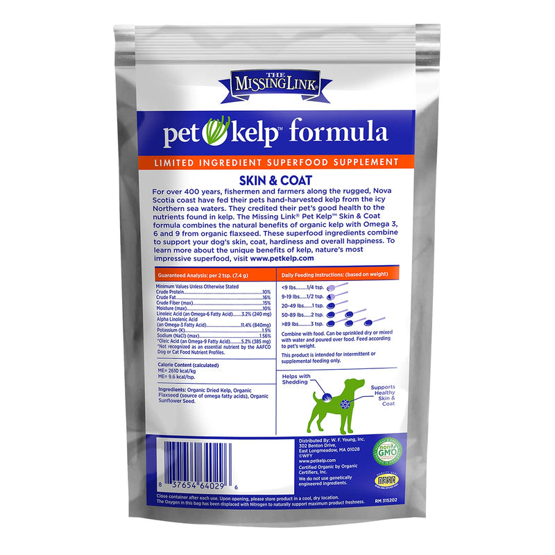 The Missing Link Pet Kelp Formula Skin & Coat 8 oz Dog - BeesActive Australia
