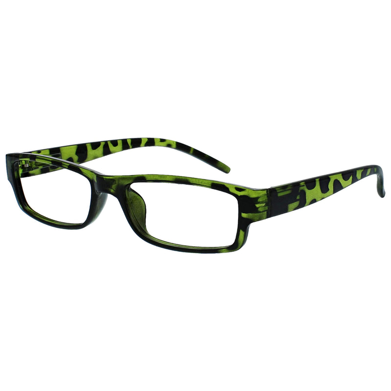Opulize Unisex The Reading Glasses Company Purple Pink Green Lightweight Comfortable Readers Value 3 Pack Mens Reading Glasses Mixed 3 Pack (pack of 1) +1.00 Magnification Purple / Pink / Green - BeesActive Australia