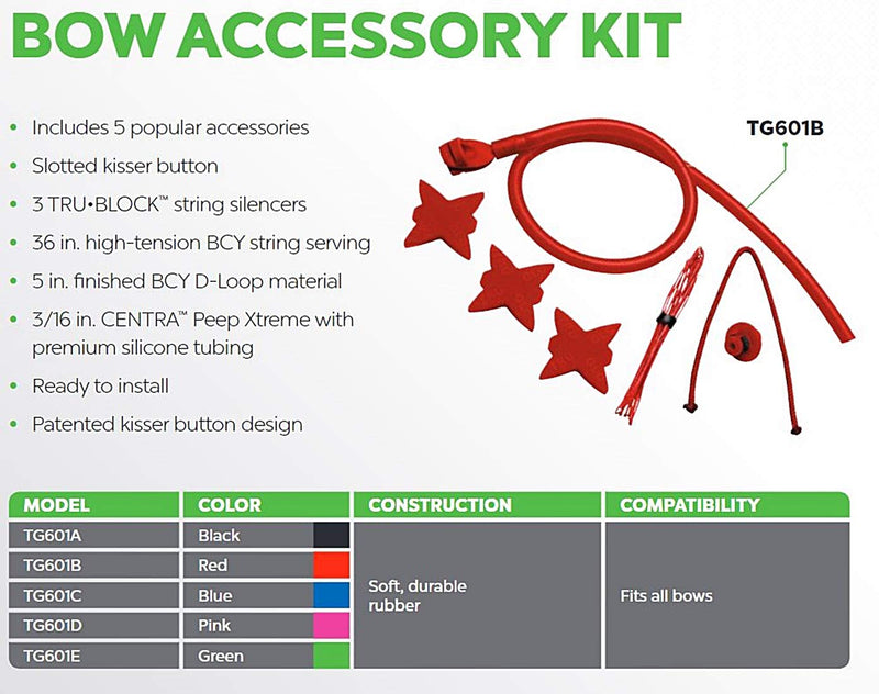 TRUGLO Bow Accessory Kit Pink - BeesActive Australia