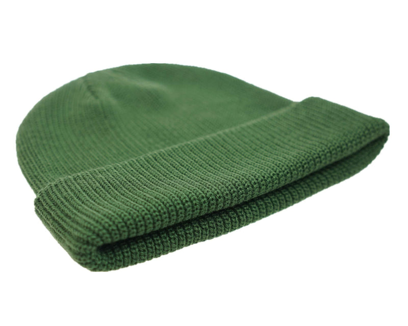 Connectyle Classic Men's Warm Winter Hats Acrylic Knit Cuff Beanie Cap Daily Beanie Hat Army Green - BeesActive Australia
