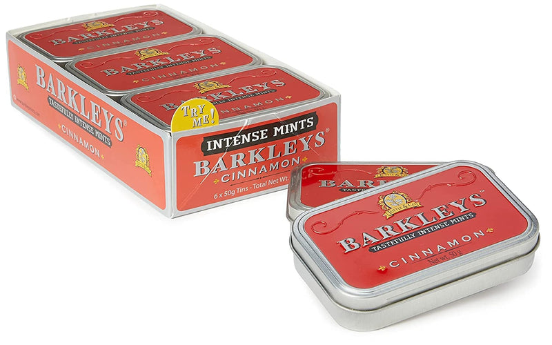 Barkleys Cinnamon Mints (Pack of 6) - BeesActive Australia